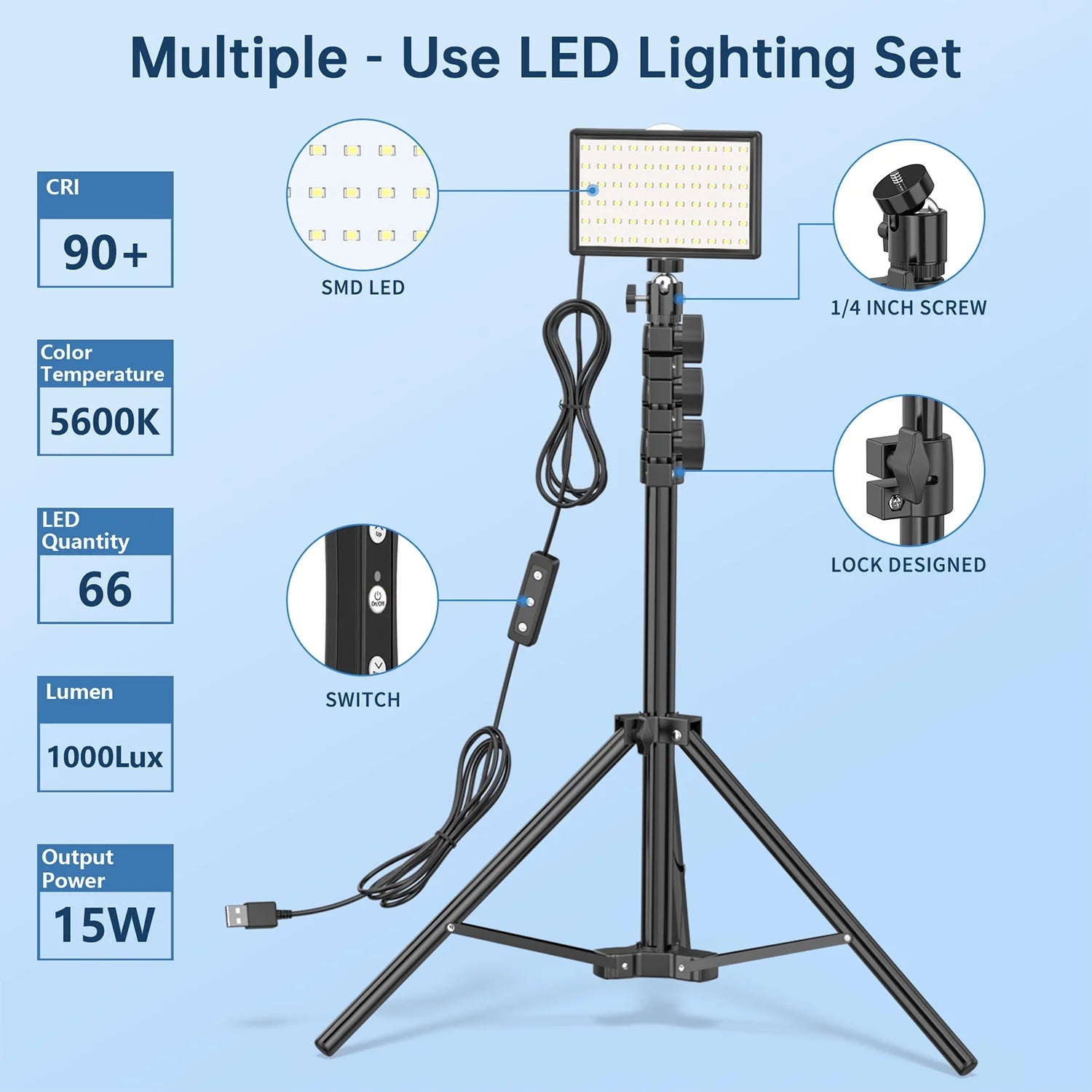 13" LED RGB Selfie Ring Light Tripod Stand & Phone Holder 10 Brightness Level 26 Light Modes Dimmable Ringlight for Beauty Makeup Live Streaming Youtube Video Photography Shooting