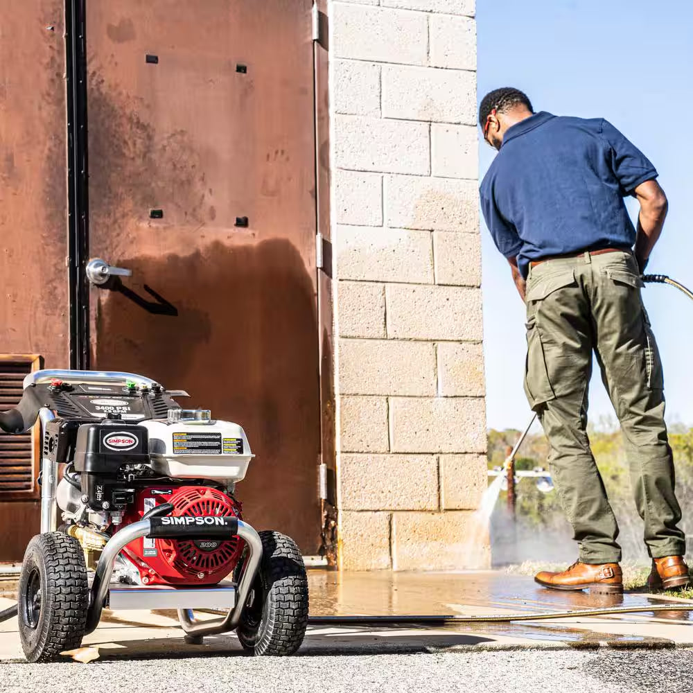 3600 PSI 2.5 GPM Cold Water Gas Pressure Washer with HONDA GX200 Engine