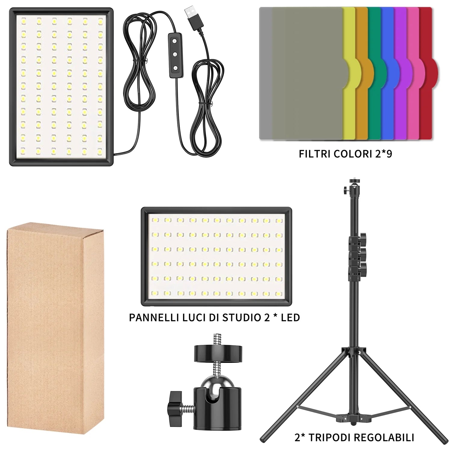 13" LED RGB Selfie Ring Light Tripod Stand & Phone Holder 10 Brightness Level 26 Light Modes Dimmable Ringlight for Beauty Makeup Live Streaming Youtube Video Photography Shooting